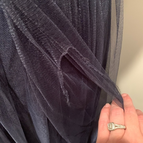 Jenny Yoo Collection Annabelle Convertible Dress Navy size 10 - Picture 4 of 7